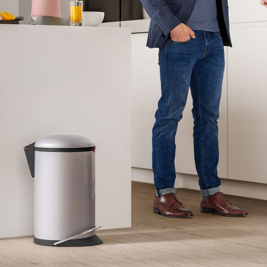 Hailo Pedal Bin Harmony M 12L Stainless Steel