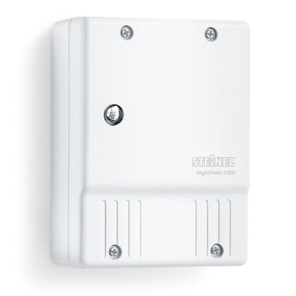 Steinel Photoelectric Lighting Controller NightMatic 2000 White