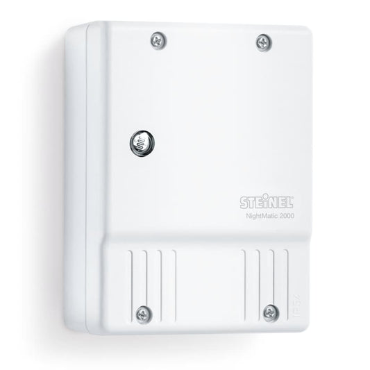 Steinel Photoelectric Lighting Controller NightMatic 2000 White