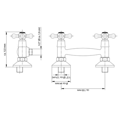 SCH�_�”��TTE 2-Handle Shower Mixer with Hand Shower ELK Chrome