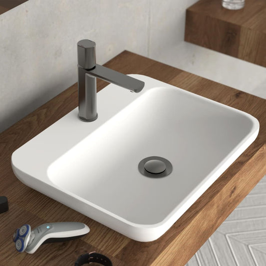 SCH�␏TTE Basin Mixer NEW YORK Matte Graphite