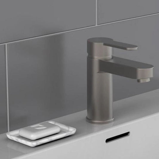 SCH�_�”��TTE Basin Mixer ELEPHANT Matt Graphite