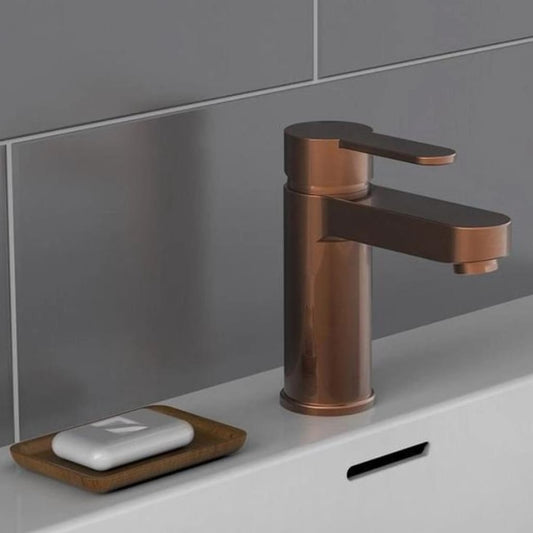 SCH�␏TTE Basin Mixer ELEPHANT Copper Mat