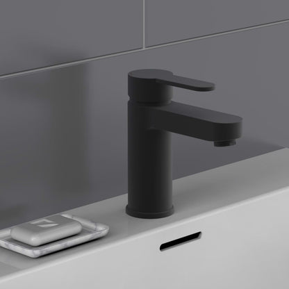 SCH�_�”��TTE Basin Mixer ELEPHANT Matt Black