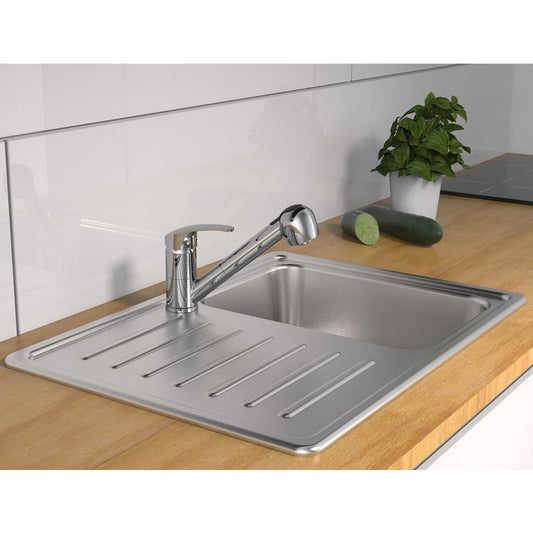 SCH�_�”��TTE Sink Mixer with Pull-out Spray DIZIANI Chrome