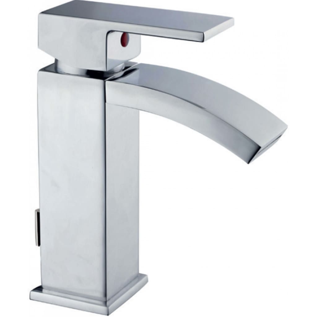 SCH�_�”��TTE Basin Mixer with Waterfall Spout CASCATA Chrome