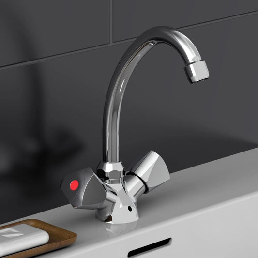 SCH�_�”��TTE 2-Handle basin mixer SAVINO Chrome