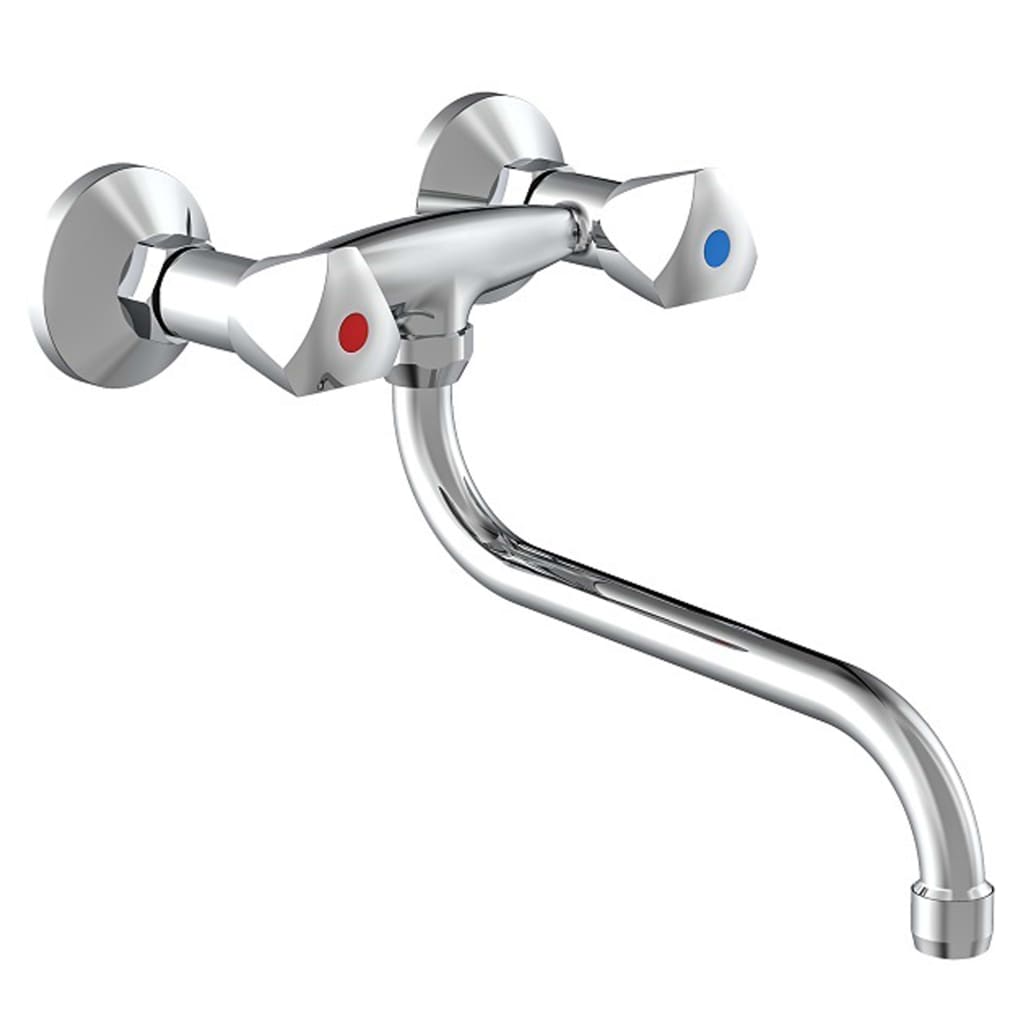 SCH�_�”��TTE 2-Handle Wall Sink Mixer CESTI Chrome