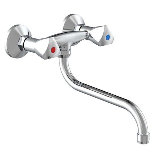 SCH�_�”��TTE 2-Handle Wall Sink Mixer CESTI Chrome