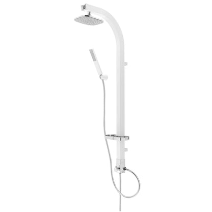 SCH�_�”��TTE Overhead Shower Set MADAGASKAR White-Chrome