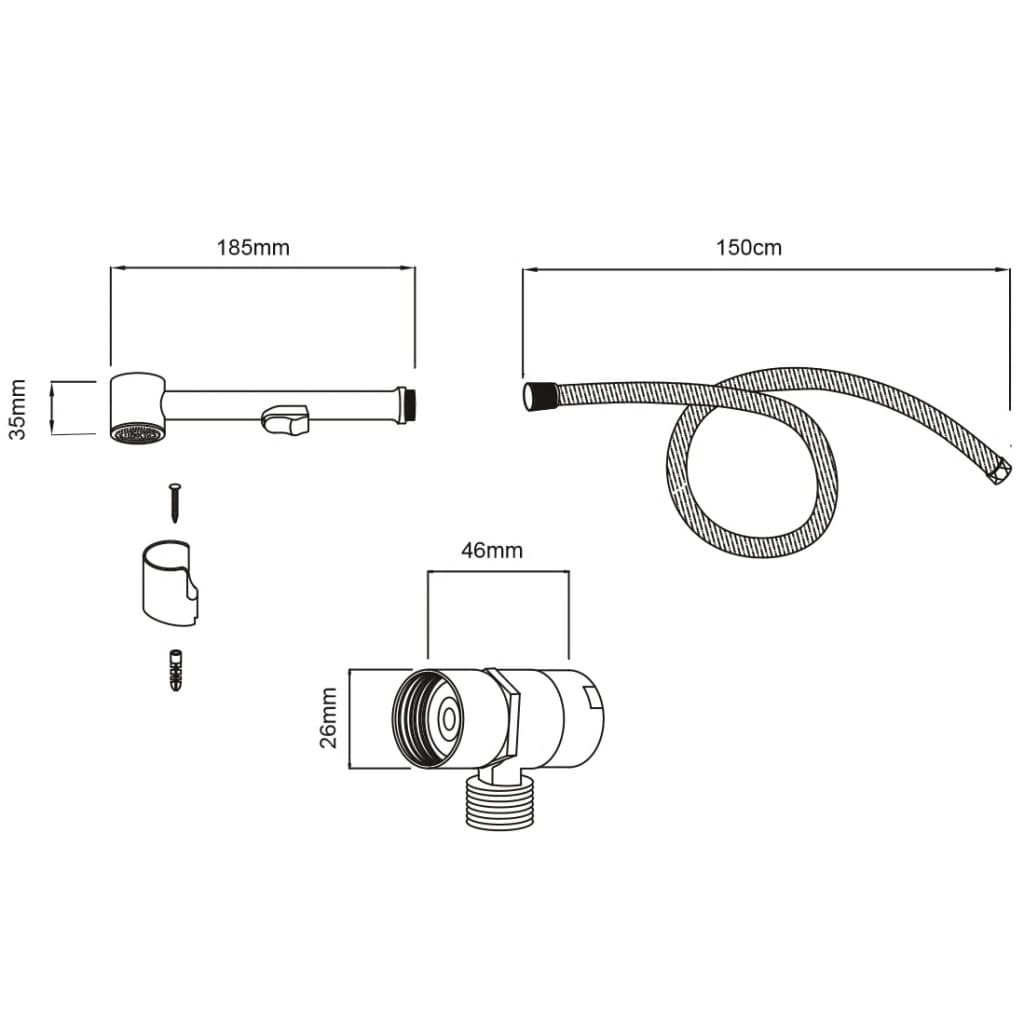 SCH�_�”��TTE Head Shower NANCY Chrome
