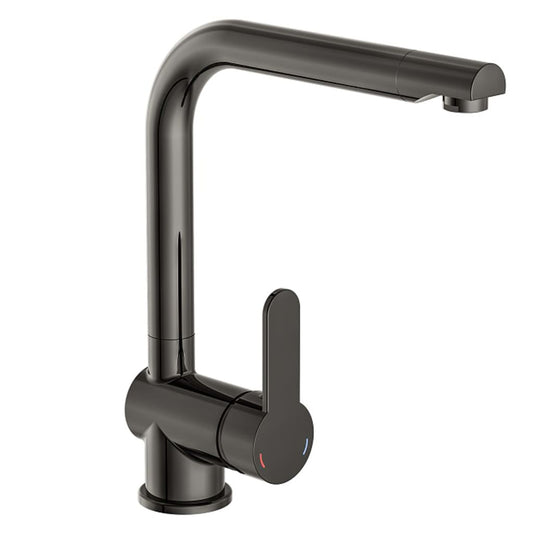SCH�_�”��TTE Sink Mixer with High Spout RIO High Gloss Graphite