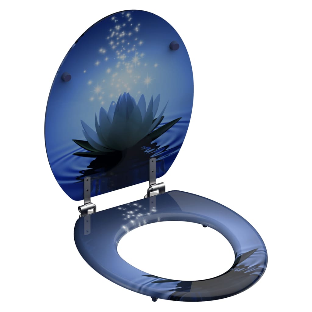 SCH�_�”��TTE Toilet Seat WATER LILY MDF