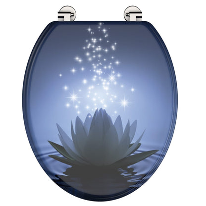 SCH�_�”��TTE Toilet Seat WATER LILY MDF