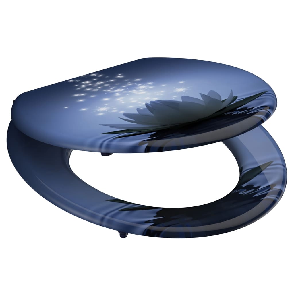 SCH�_�”��TTE Toilet Seat WATER LILY MDF
