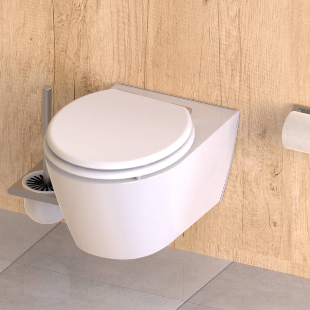SCH�_�”��TTE Toilet Seat with Soft Close SPIRIT WHITE White Matte