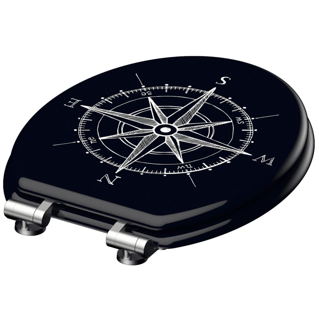 SCH�_�”��TTE Toilet Seat with Soft-Close COMPASS