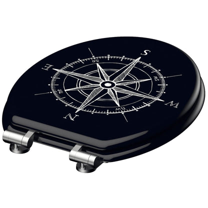 SCH�_�”��TTE Toilet Seat with Soft-Close COMPASS