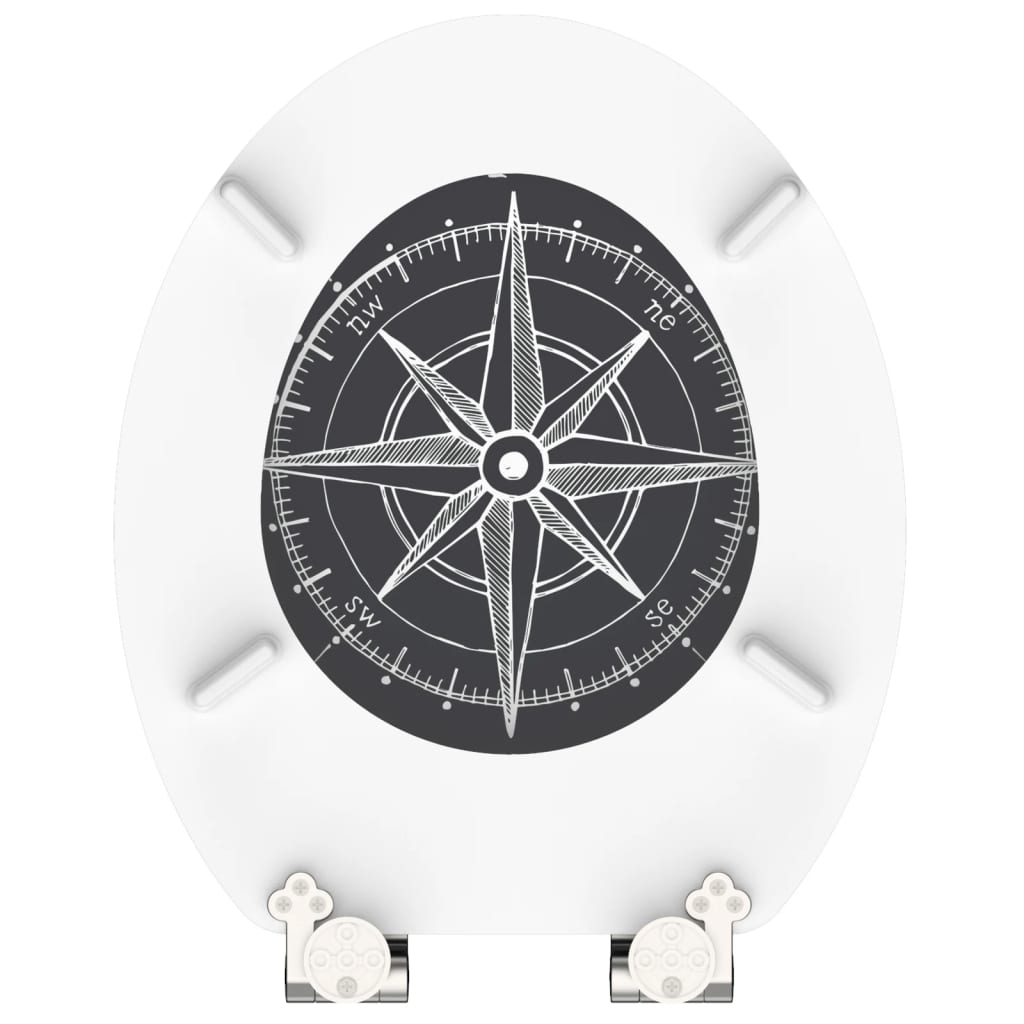 SCH�_�”��TTE Toilet Seat with Soft-Close COMPASS