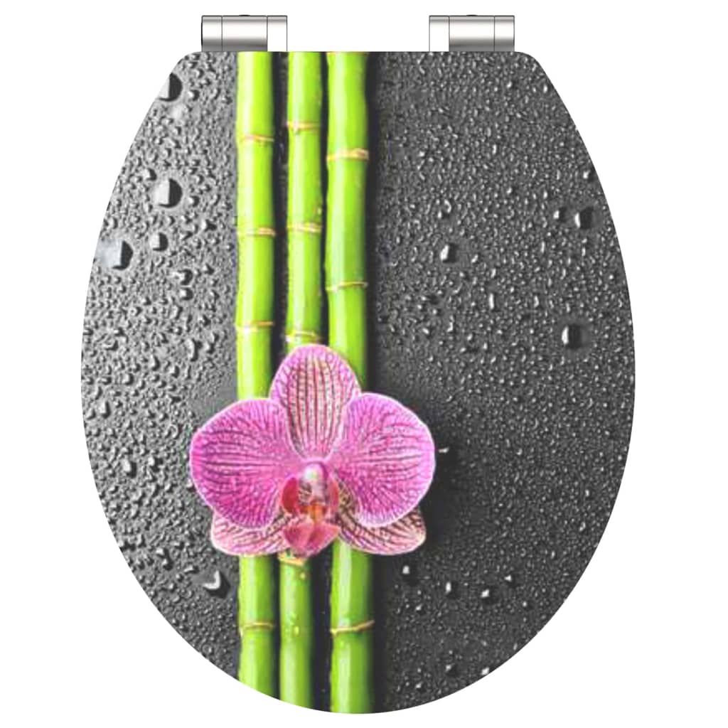 SCH�_�”��TTE High Gloss Toilet Seat with Soft-Close ASIA MDF