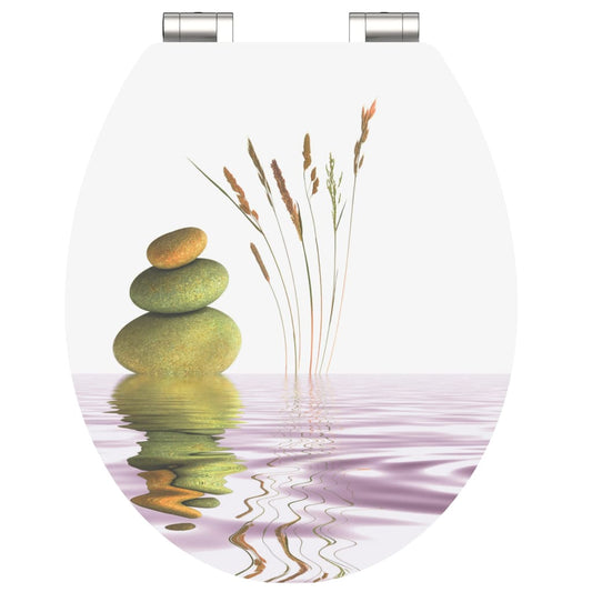 SCH�_�”��TTE High Gloss Toilet Seat with Soft-Close BALANCE MDF