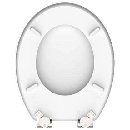 SCH�_�”��TTE High Gloss Seat with Soft-Close RED STARFISH MDF