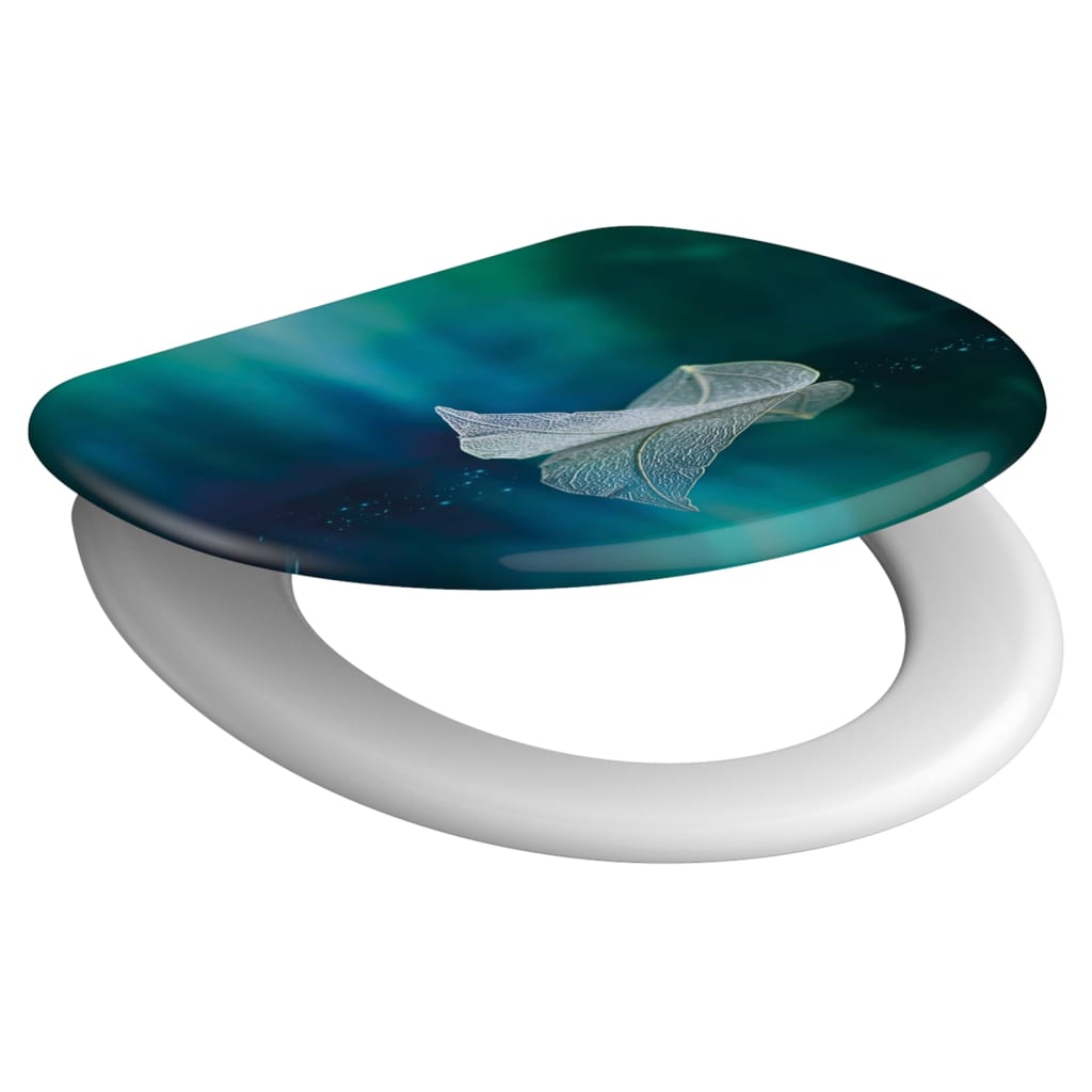 SCH�_�”��TTE Toilet Seat with Soft-Close FALLEN LEAF