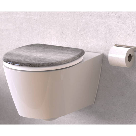 SCH�_�”��TTE Toilet Seat with Soft-Close INDUSTRIAL GREY