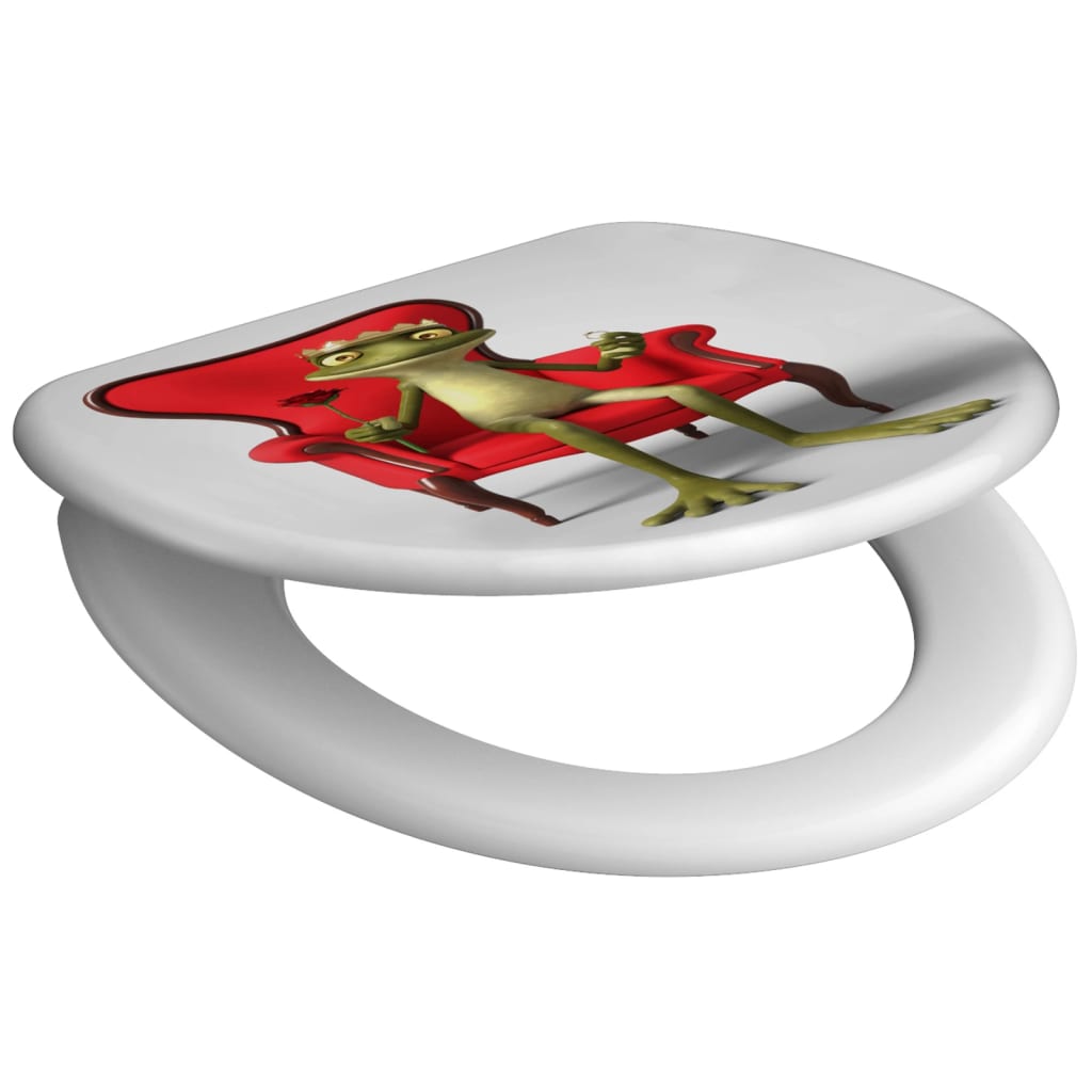 SCH�_�”��TTE Toilet Seat with Soft-Close FROG KING