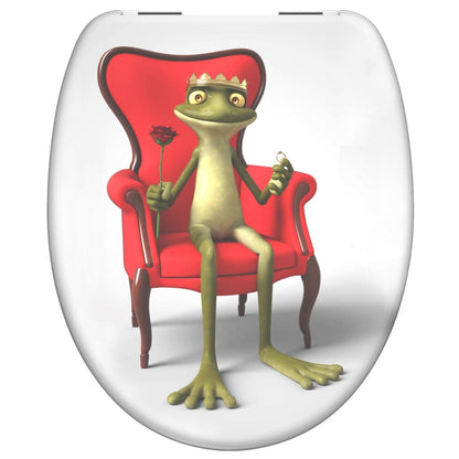 SCH�_�”��TTE Toilet Seat with Soft-Close FROG KING