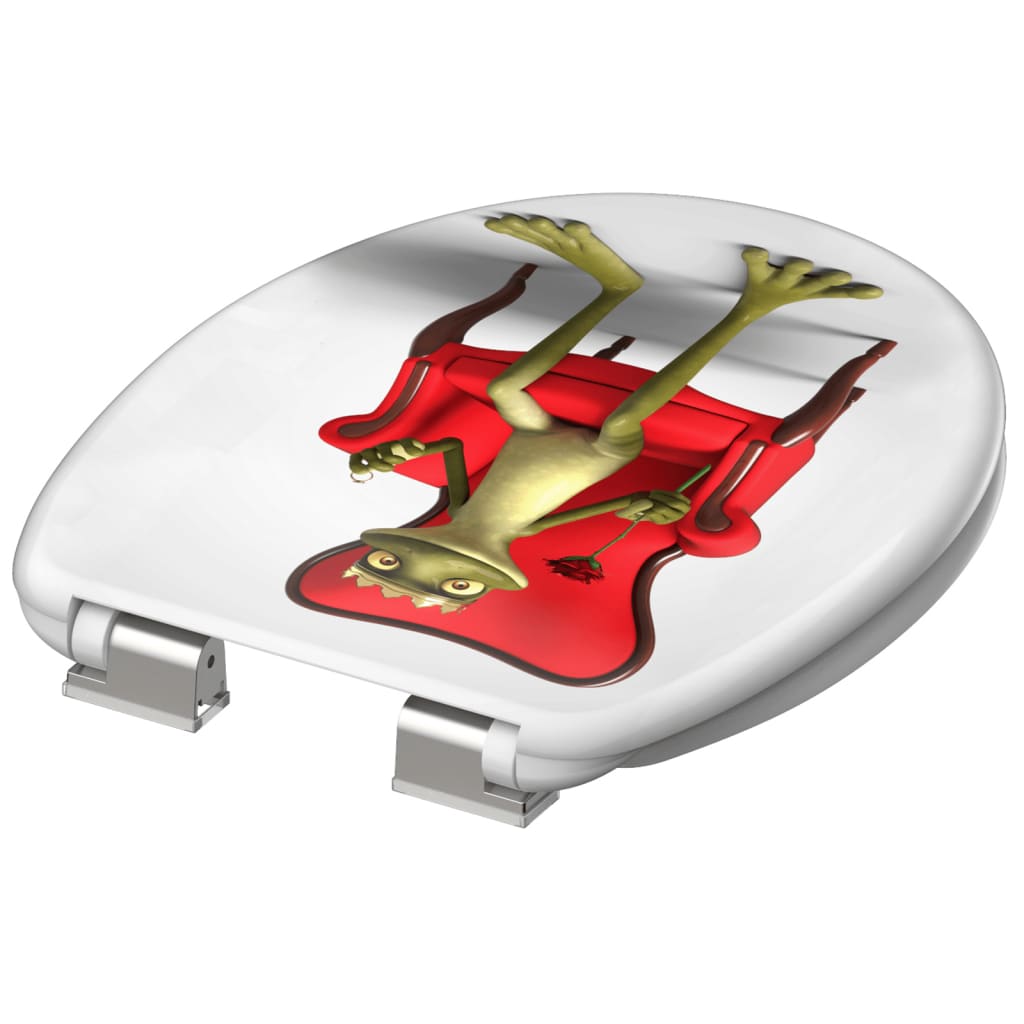 SCH�_�”��TTE Toilet Seat with Soft-Close FROG KING