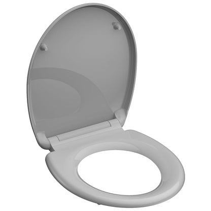 SCH�_�”��TTE Duroplast Toilet Seat with Soft-Close Quick Release GREY