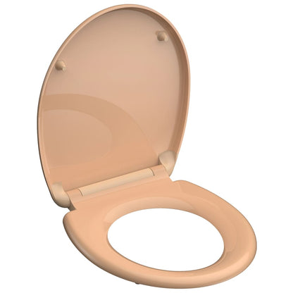 SCH�_�”��TTE Duroplast Toilet Seat with Soft-Close Quick Release BEIGE