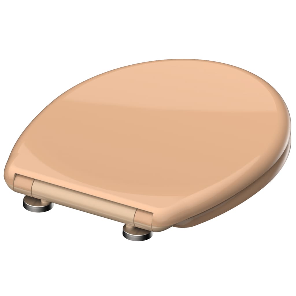 SCH�_�”��TTE Duroplast Toilet Seat with Soft-Close Quick Release BEIGE