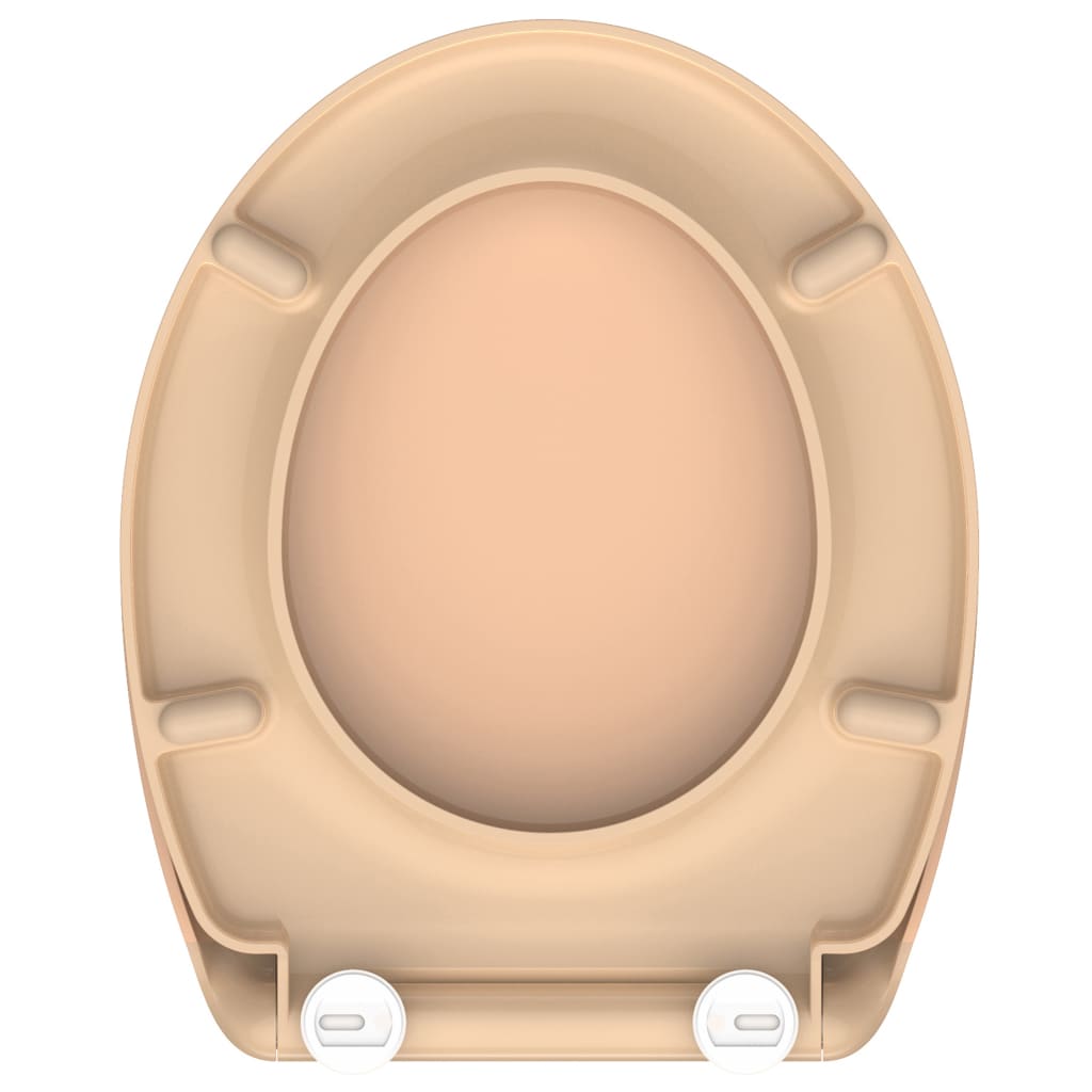 SCH�_�”��TTE Duroplast Toilet Seat with Soft-Close Quick Release BEIGE