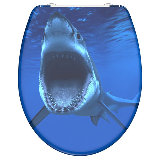 SCH�_�”��TTE Toilet Seat with Soft-Close Quick Release SHARK