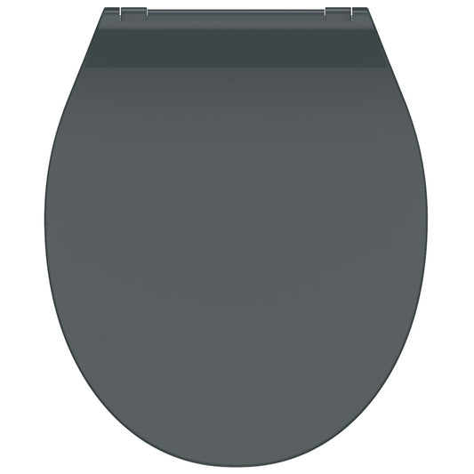 SCH�_�”��TTE Duroplast Toilet Seat with Soft-Close SLIM ANTHRAZIT Anthracite