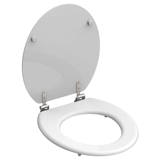 SCHÌÏTTE Toilet Seat WHITE Wood Core
