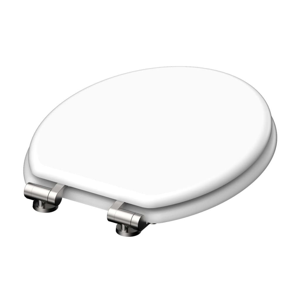 SCH�_�”��TTE Toilet Seat WHITE Wood Core