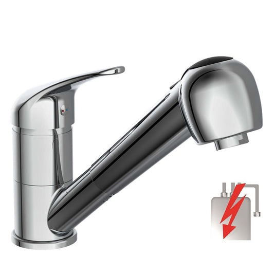 SCH�_�”��TTE Sink Mixer with Pull-out Spray ULTRA Low Pressure Chrome