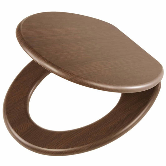 Tiger Soft-Close Toilet Seat Douglas MDF Light Brown 251675346