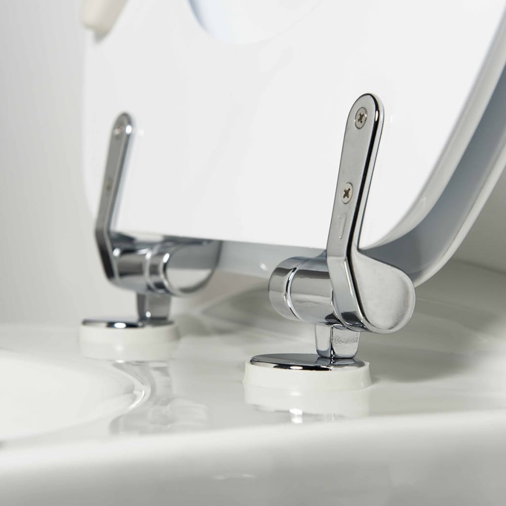 Tiger Soft-Close Toilet Seat Reno MDF White 252350646