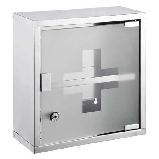 HI Medicine Cabinet 30x12x30 cm Stainless Steel