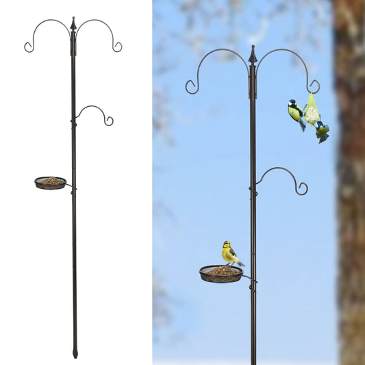 HI Standard Bird Feeding Station Black