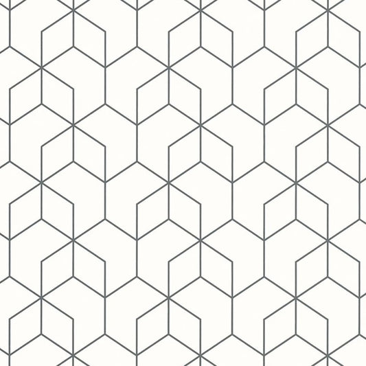 Noordwand Wallpaper Graphic Design Black