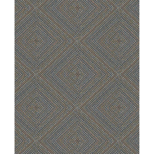 Noordwand Topchic Wallpaper Tone On Tone Diamonds Metallic Black