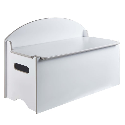 Worlds Apart Toy Chest 45x70x35 cm Wood White
