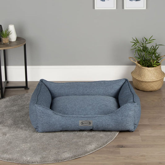 Scruffs Bed Manhattan Denim Blue L