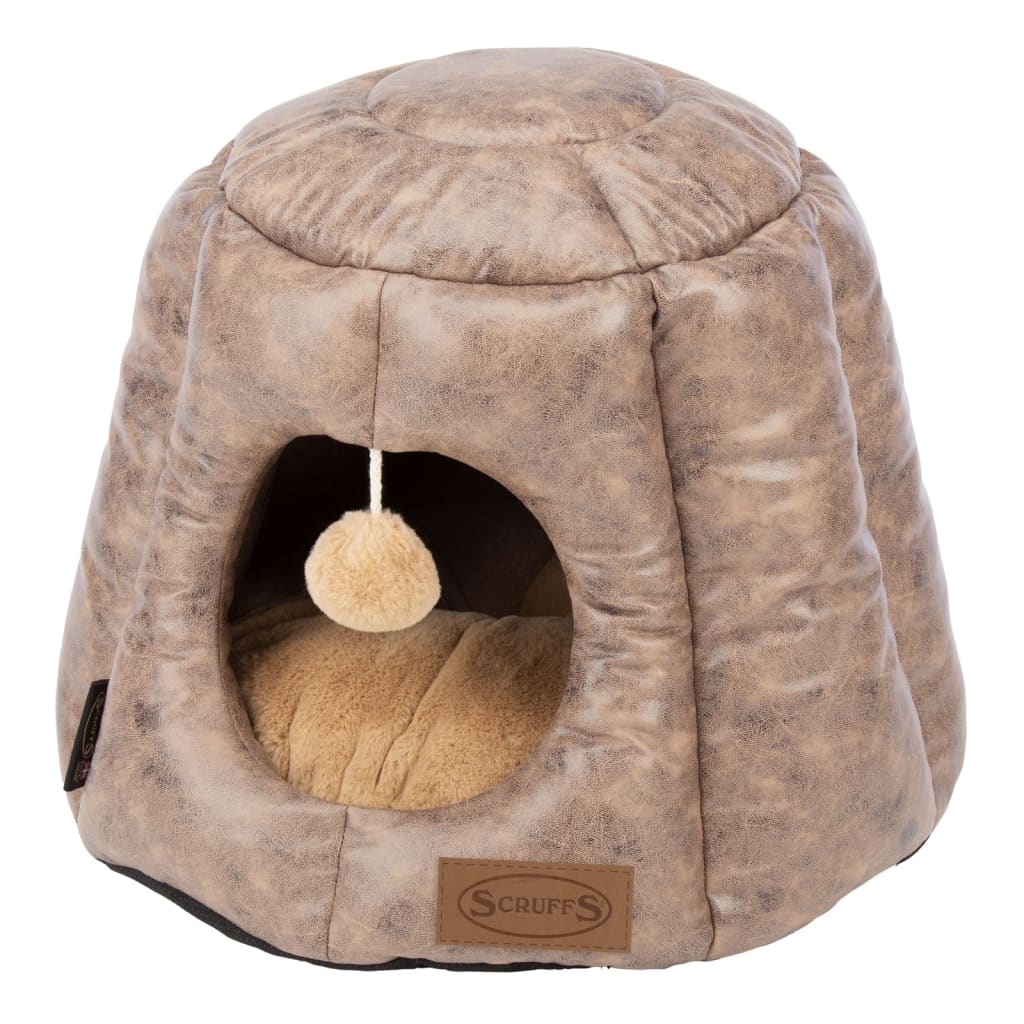 Scruffs & Tramps Cat Bed Knightsbridge 48x38 cm Brown