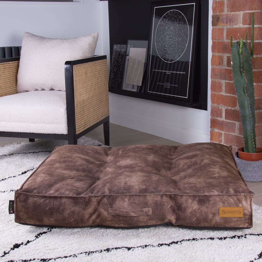 Scruffs & Tramps Dog Mattress Kensington Size L 100x70 cm Brown